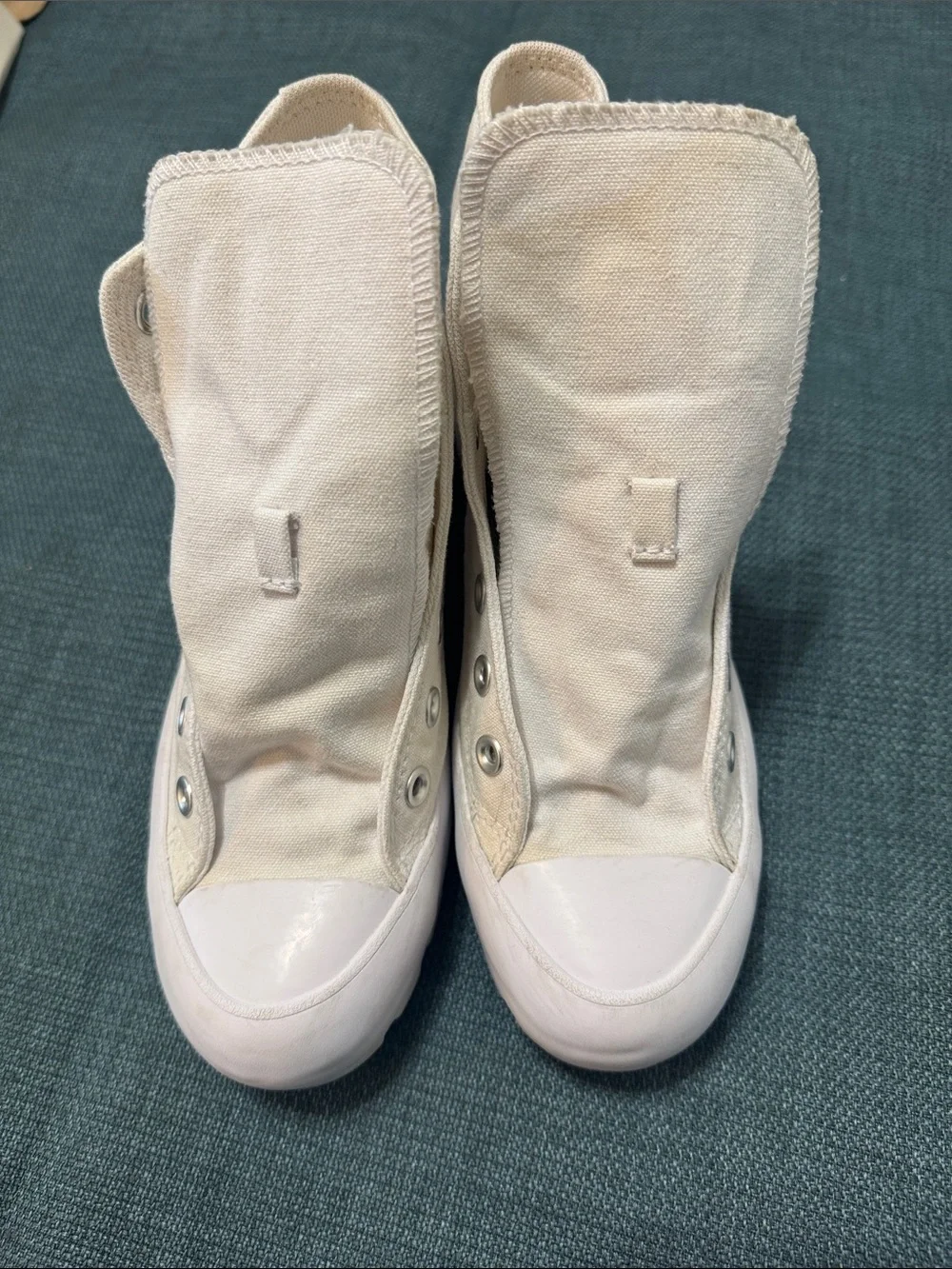 Converse CTAS Lugged Hi Platform Women's Size 7 White 565902C